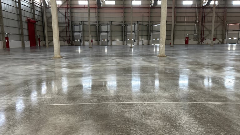 Industrial Epoxy Flooring - Tampa Warehouse